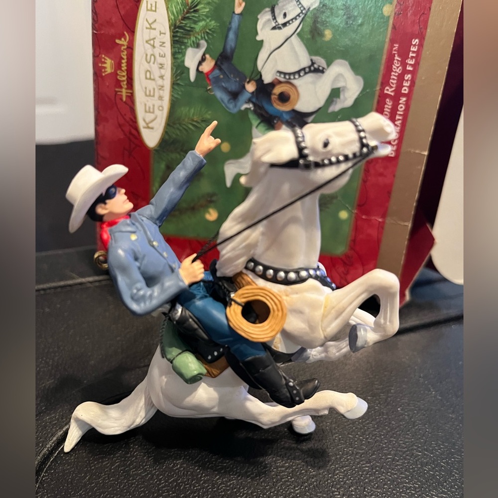 The Lone Ranger christmas tree ornament Hallmark keepsake 2000 edition